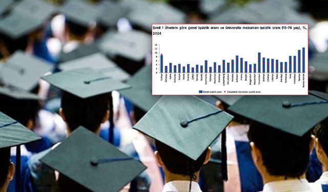 'Diplomalı İşsizlik'te Şampiyonuz: OECD istatistiklerine Göre Avrupa'nın Zirvesinde