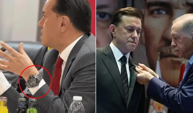 Rozetini Erdoğan Takmıştı: AKP'li Vekil Hatipoğlu'nun Milyonluk Kolundaki Saati 978 Emeklinin Maaşı