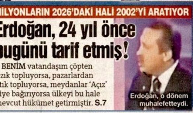 Erdoğan’ın O Konuşması Yeniden Gündem Oldu: 'Vatandaş Çöpten Rızık Topluyor Hükümet Sorumlu Değil mi?'