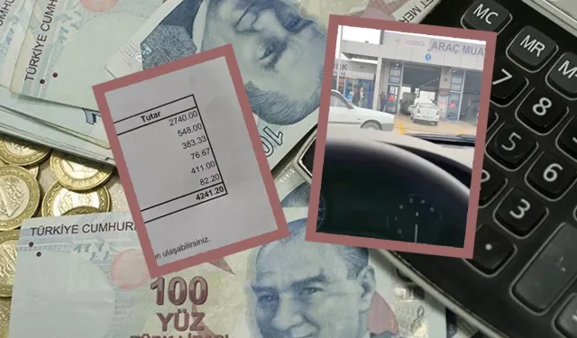 Yeni Araç Sahibi İlk Muayenede 4.241 TL Ödeyince Tepki Gösterdi:'Ne Olacak Bu Asgari Ücretlinin Hali?'