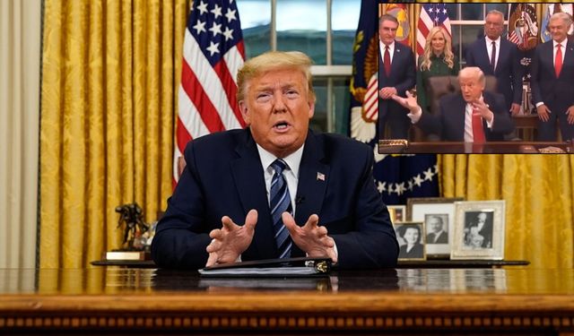 ABD Oval Ofis'te Epstein Sorusu Gerilimi: Trump Sorulara Cevap Veremeyince Gazetecileri Kovdu