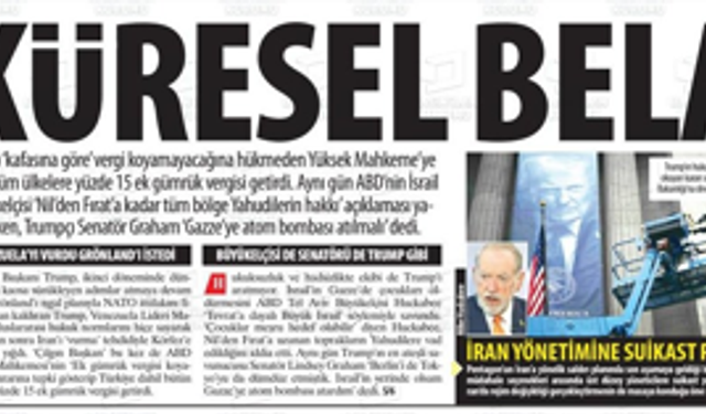 Küresel Bela: ‘Nil’den Fırat’a Kadar Tüm Bölge Yahudilerin Hakkı’ Açıklaması, ''Atom Bombası'' Tehdidi...