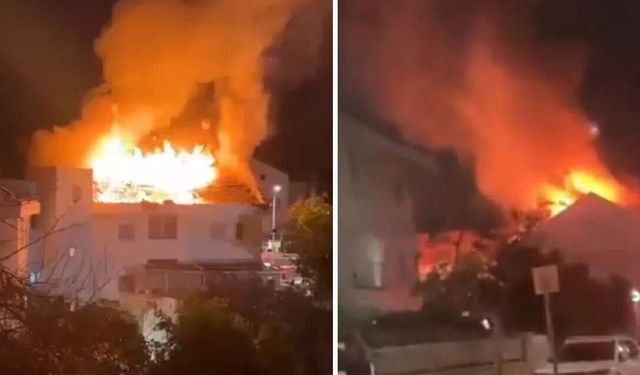 İran İsrail'in Gecesini Aydınlatıyor: Demir Kubbe Çöktü, Füzeler Yağıyor