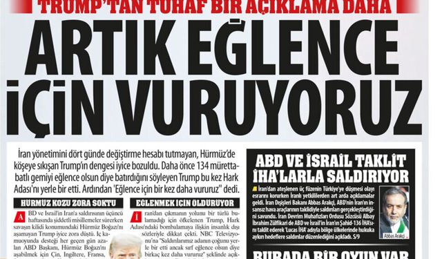 İyice Dengesi Bozulan Trump'tan Tuhaf Bir Açıklama Daha: Artık Eğlence İçin Vuruyoruz