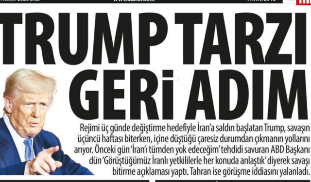 Trump Tarzı Geri Adım: İçine Düştüğü Çaresiz Durumdan Çıkmanın Yollarını Arıyor