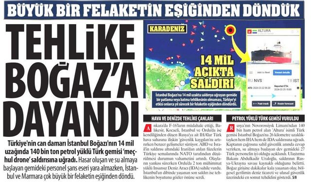 Büyük Bir Felaketin Eşiğinden Döndük: Tehlike Boğaz'a Dayandı