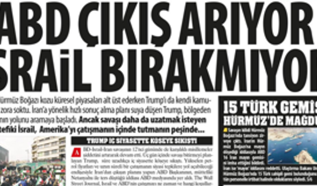 ABD Çıkış Arıyor İsrail Bırakmıyor: İsrail, Amerika’yı Çatışmanın İçinde Tutmanın pPşinde...