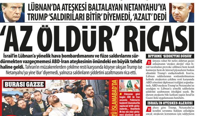 'Az Öldür' Ricası | Lübnan’da Ateşkesi Baltalayan Netanyahu’ya Trump ‘Saldırıları Bitir’ Diyemedi, ‘Azalt’ Dedi