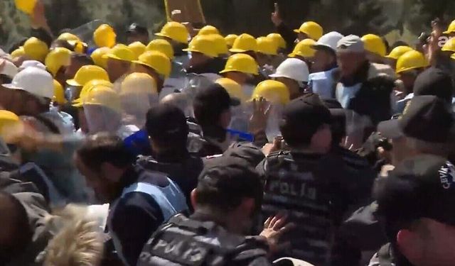 Aylardır Maaş Alamayan Haklarını Arayan Madencilerin Ankara Yürüyüşüne Müdahale: 110 İşçi Gözaltında