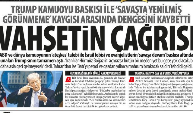 Vahşetin Çağrısı: Trump Kamuoyu İle 'Savaşta Yenilmiş Görünmeme' Kaygısı Arasında Dengesini Kaybetti