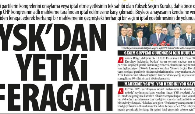 YSK'dan Yetki Feragatı: YSK Anayasanın Kendisine Verdiği Onay ve İptal Yetkisinden Feragat Etti