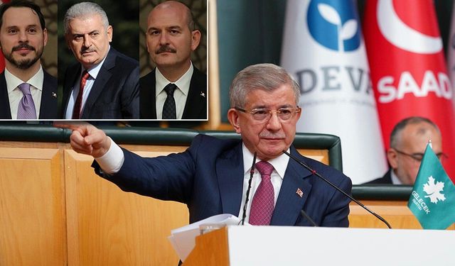 Ahmet Davutoğlu: ''Bu Üçlü Çete Türkiye'ye 10 Yıl Kaybettirdi''