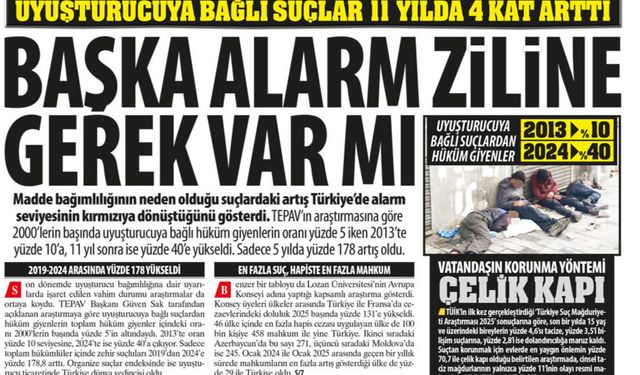 Uyuşturucuya Bağlı Suçları 11 Yılda 4 Kat Arttı: Başka Alarm Ziline Gerek Var mı