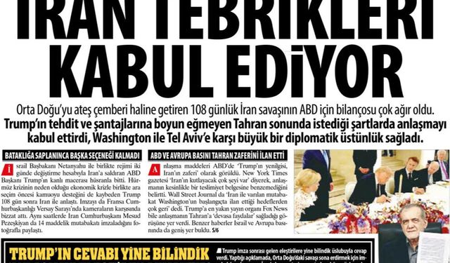 İran Tebrikleri Kabul Ediyor: Washington İle Tel Aviv’e Karşı Büyük Bir  Zafer Üstünlük Kazandı