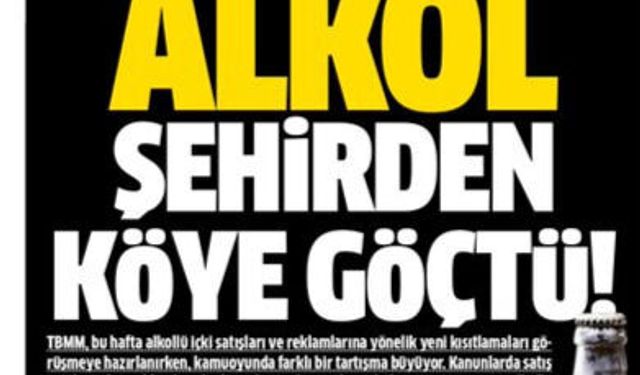 Bu Tabloya Kim Dur Diyecek? Alkol Satışında Göz Yumma mı var? Alkol, Şehirden Köye Göçtü... Harama Göz Yumulur mu?