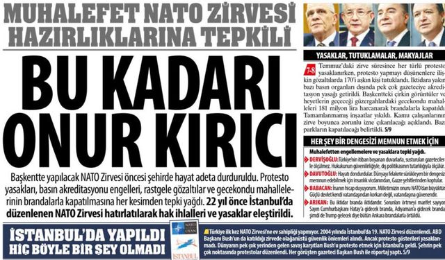 Muhalefet NATO Zirvesi Hazırlıklarına Tepkili: Bu Kadarı Onur Kırıcı, NATO Zirvesi Öncesi Şehirde Hayat Adeta Durduruldu