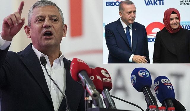 Özel’den Erdoğan’a Fon Krizi Çıkışı: ''Fatma Betül Sayan Kaya’dan 2 Milyarı Geri Alacak mısın?''