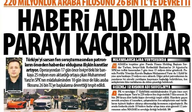 Gizli Haberi Uçuran Köstebek Kim? Haberi Aldılar Parayı Kaçırdılar, Gizemli 12 Kişi Kim?