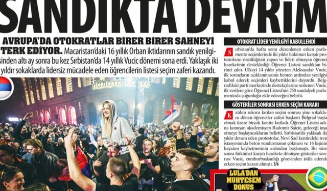 Sandıkta Devrim: Otokratlar Birer Birer Sahneyi Terk Ediyor, Öğrencilerin Seçim Zaferi...