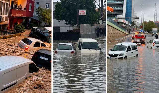 İstanbul Kabusu Yaşadı: Rekor Yağış Afete Dönüştü, 2 Kişi Öldü