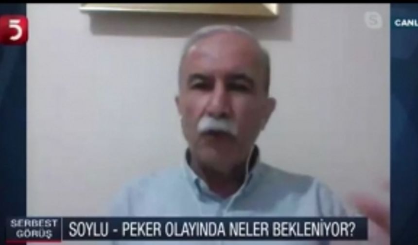 Hanefi Avcı'dan Çarpıcı Sedat Peker yorumu: Bakanın Bilgisi Vardır,“PEKER'İN KONUŞTUKLARI DOĞRUYA BENZİYOR”