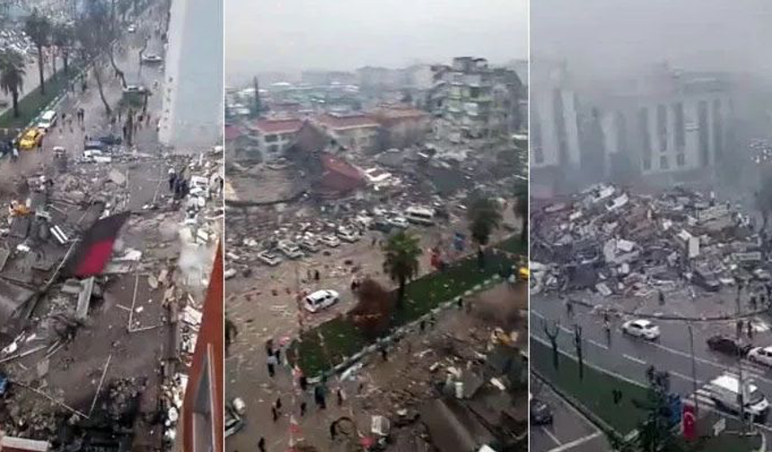 'Allah' Haykırışları, Çığlıklar, Korku... İkinci Büyük Depremin Merkezinden Yeni Görüntüler