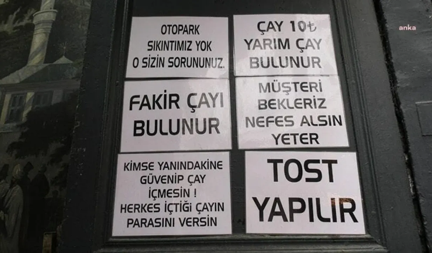 Askıda Ekmek, Askıda Fatura, Askıda Kırtasiye, Askıda Çay... Askıda Yaşıyoruz