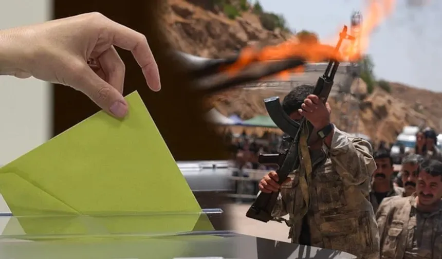 PKK'nın Silah Yakmasının Ardından İlk Anket Ortaya Çıktı: Seçmen Ortadan İkiye Bölündü