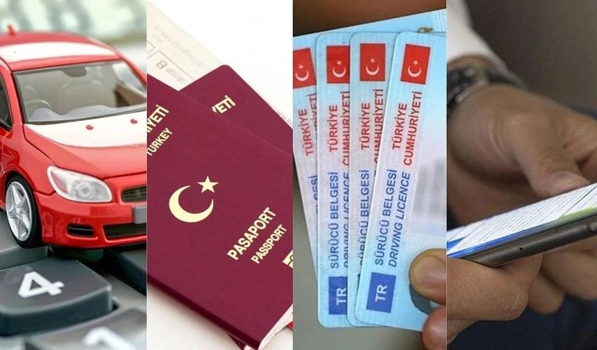 Ehliyet, Pasaport, Trafik ve MTV... İşte 2026’da Geçerli Olacak Yeni Zamlı Ücretler