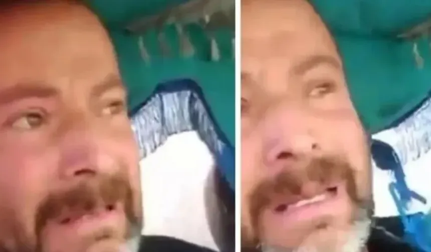 Canlı Yayında Gözyaşları İçinde Feryat Etti, Beş Çocuk Babası Kendini Belediye Önünde Yaktı