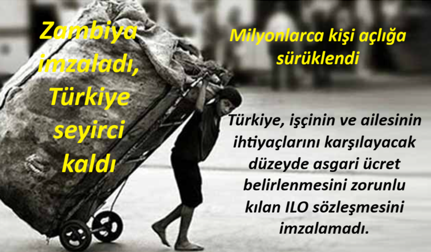 Zambiya İmzaladı, Türkiye Seyirci Kaldı, Milyonlarca Kişi Açlığa Sürüklendi