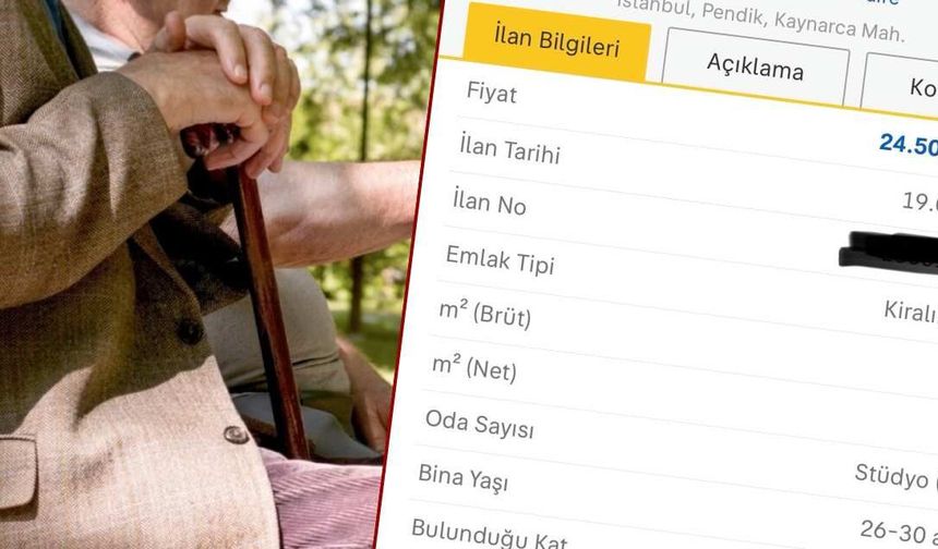 Bir Türkiye Gerçeği: Cezaevi Hücresi Kadar Daireye 24 Bin 500 TL Kira İstediler! Emekli Maaşı 20 Bin TL