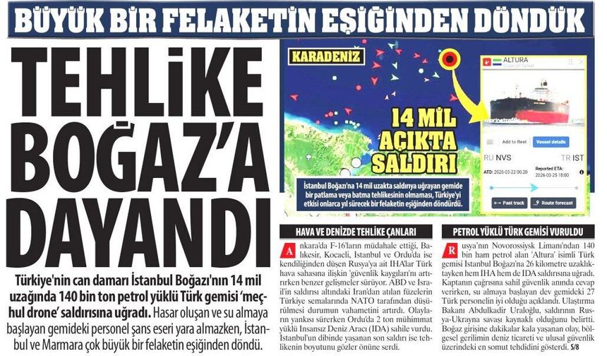 Büyük Bir Felaketin Eşiğinden Döndük: Tehlike Boğaz'a Dayandı