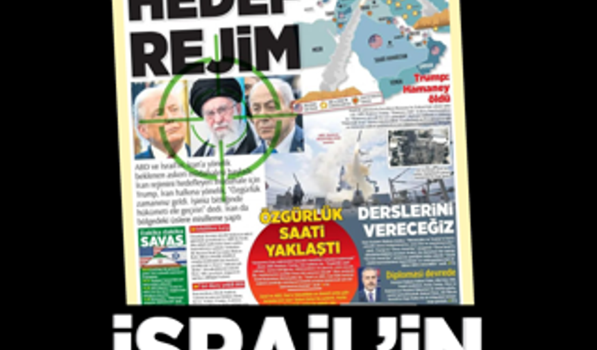 Siyonizmin Ağzıyla Konuşan Milliyet Manşeti: "İsrail'in Milliyeti misiniz?" Hedefe Hamaneyi Koydular