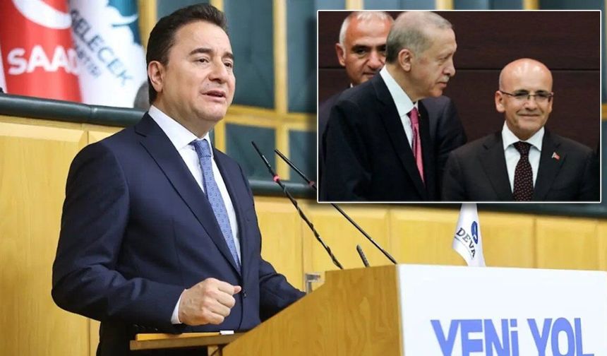 Ali Babacan'dan Çarpıcı İddia: ''Erdoğan Faturayı Şimşek'e Yıkmak İçin Toplantılara Katılmıyor''