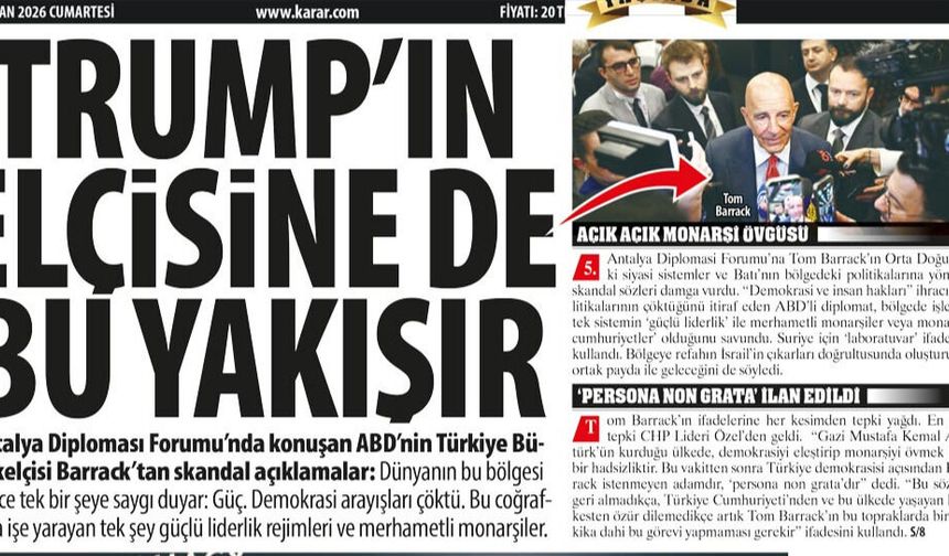 Trump'ın Elçisine de Bu Yakışır: Dünyanın Bu Bölgesi Sadece Tek Bir Şeye Saygı Duyar: Güç