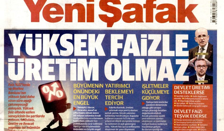 Mehmet Şimşek Yine İktidar Kanadından Hançerlendi: Faiz Politikasını Yerden Yere Vurdular