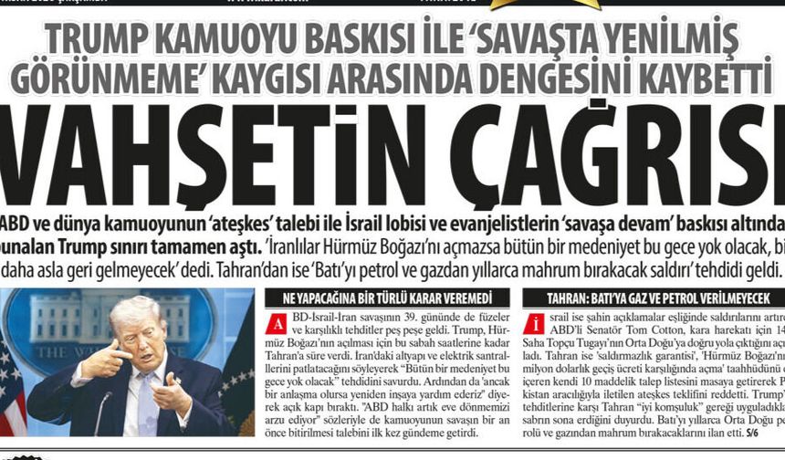 Vahşetin Çağrısı: Trump Kamuoyu İle 'Savaşta Yenilmiş Görünmeme' Kaygısı Arasında Dengesini Kaybetti