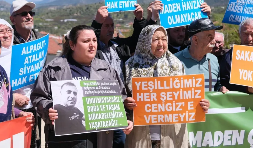 Eskişehir'de Maden Eylemi: 'Bağlarımızı, Dağlarımızı Aldılar Bir Köyümüz Kaldı'