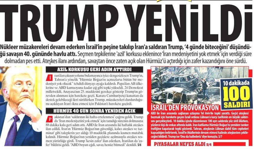 ‘İran Medeniyetini 4 Günde Yok Etmek’ İsteyen Trump Yenildi