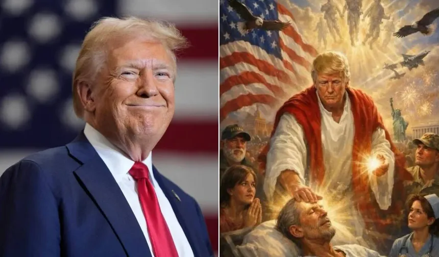 Trump'tan Skandal Paylaşım: Hristiyan Dünyası  Ayağa Kalktı, Trump Önce Papa'yı Hedef Aldı, Sonra Hz. İsa Oldu