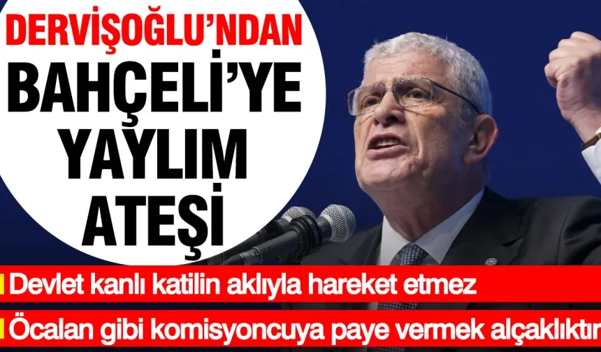 Müsavat Dervişoğlu'ndan Öcalan'a Statü İsteyen Devlet Bahçeli'ye Yaylım Ateşi