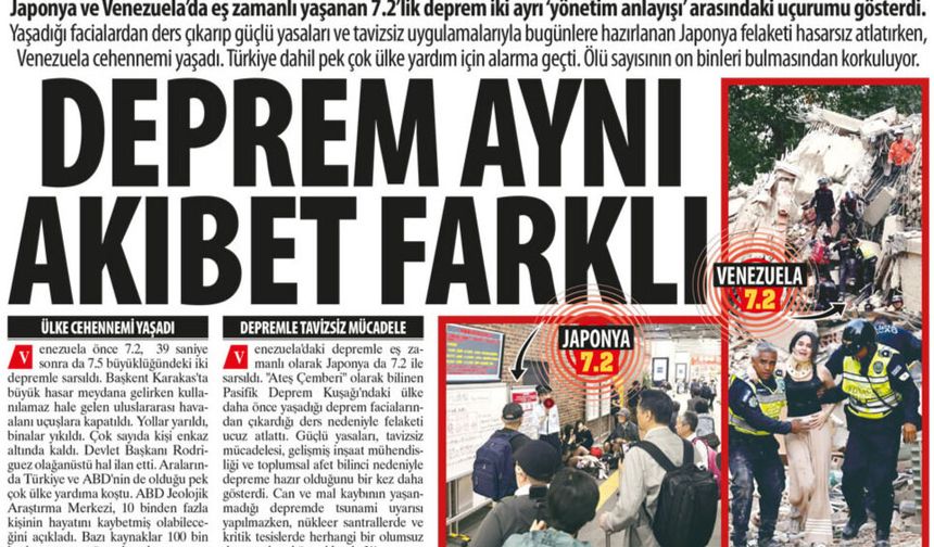 Deprem Aynı Akıbet Farklı: Biri Felaketi Hasarsız Atlatırken, Diğeri Cehennemi Yaşadı