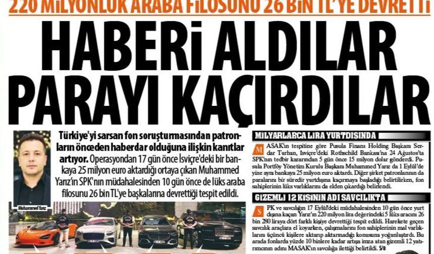 Gizli Haberi Uçuran Köstebek Kim? Haberi Aldılar Parayı Kaçırdılar, Gizemli 12 Kişi Kim?