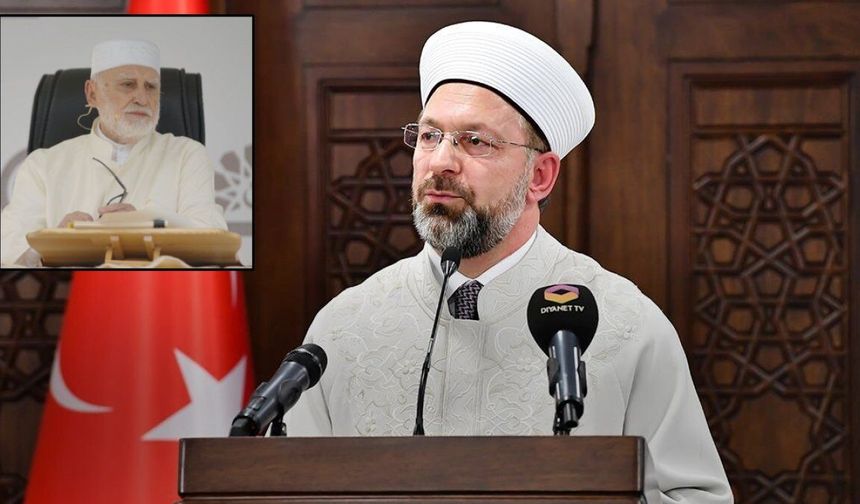 Erenköy Cemaatinin İktidara Yönelik 'Çürüme' Uyarısına Prof. Dr. Erbaş'tan Ayetli Destek