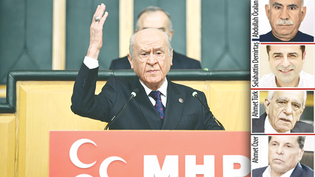 Bahçeli'den Şaşırtan İlginç Mesaj:Öcalan Umuda, Ahmetler Makamına, Demirtaş Yuvasına...: Ben Dönmem Bu Yoldan