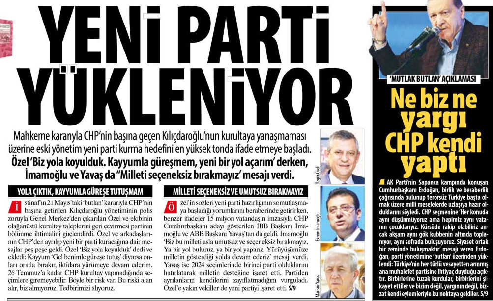 Yeni Parti Yükleniyor: “Milleti Seçeneksiz Bırakmayız’'