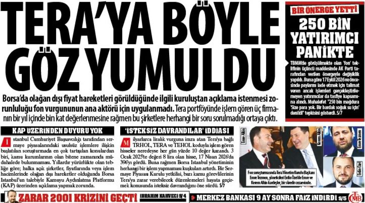 Tera’ya Böyle Göz Yumuldu, Olağan Dışı Hareket Neden Görülmedi?