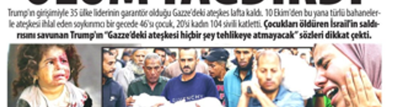 İsrail Ateşkeste Ölüm Yağdırdı: 35 Ülke Liderinin Garantör Olduğu Gazze'deki Ateşkes Lafta Kaldı