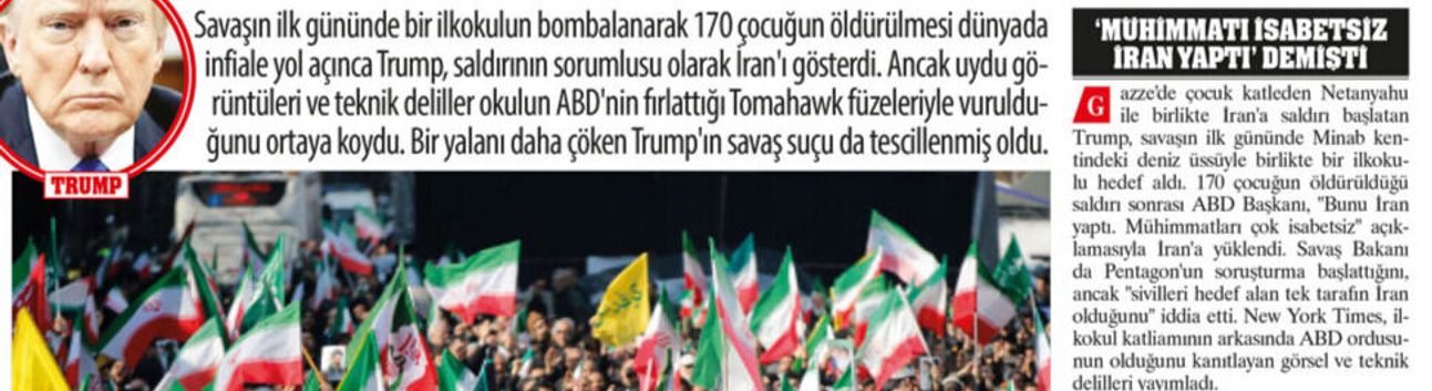 Savaş Suçlusu: Tomahawk'la Çocuk Katliamı, Trump Tescilli Savaş Suçlusu
